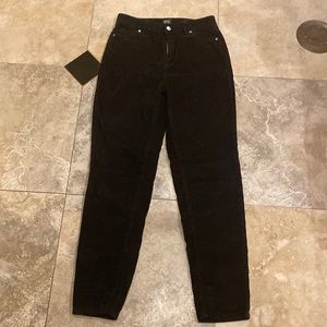 Urban outfitters black corduroy BDG mom rise size 26